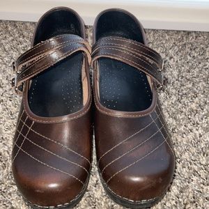 Sanita Mary Jane clogs size 38